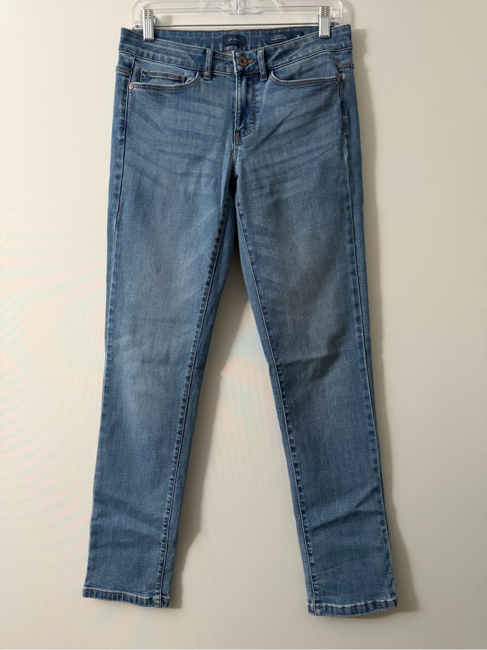 J. Jill Denim Size 4 Boyfriend Jeans Straight Leg Ankle Blue Used